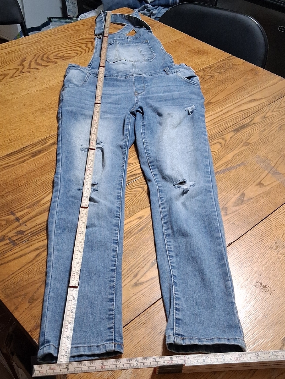 Wallflower Jean Overalls Women SMALL Blue Used Preowned  Bib Summer Spring